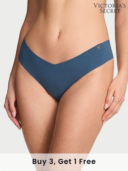 Victoria's Secret Midnight Sea Blue Thong Knickers (F15668) | £9
