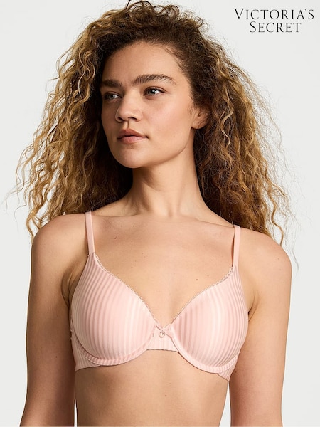 Victoria's Secret Purest Pink Stripe Full Cup Bra (F15673) | £39