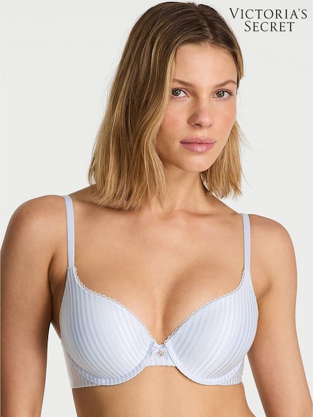 Victoria's Secret Blue Stripe Full Cup Push Up Bra (F15690) | £39