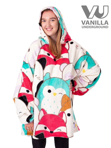 Vanilla Underground White Squishmallows Womens Blanket Hoodie (F15733) | £38