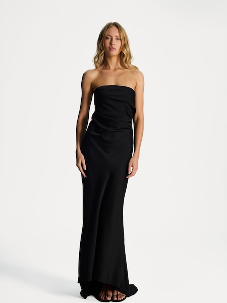 Significant Other Black Lucile Strapless Gown (F16028) | £300