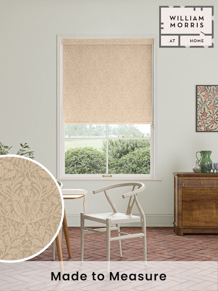 William Morris At Home Natural Clay Acorn Made to Measure Roller Blind (F16076) | £61