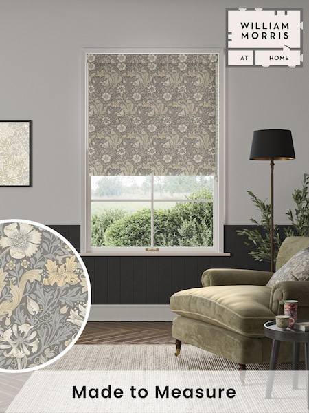 William Morris At Home Grey Cobble Compton Made to Measure Roller Blind (F16082) | £61