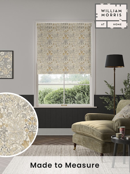 William Morris At Home Barley Natural Woodland Weeds Made to Measure Roller Blind (F16084) | £61