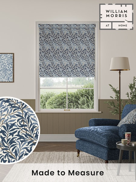 William Morris At Home Midnight Blue Willow Bough Made to Measure Roller Blind (F16086) | £61