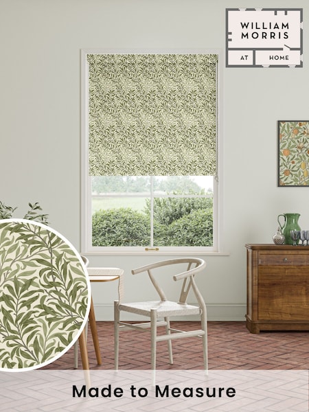 William Morris At Home Moss Green Willow Bough Made to Measure Roller Blind (F16098) | £61