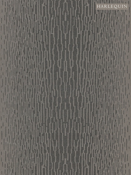 Harlequin Silver Grey and Sparkle Enigma Wallpaper Sample (F16107) | £1