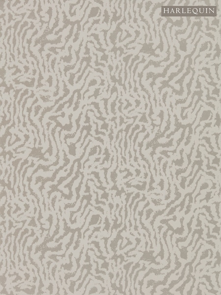 Harlequin Oyster Pearl Seduire Wallpaper Sample (F16109) | £1