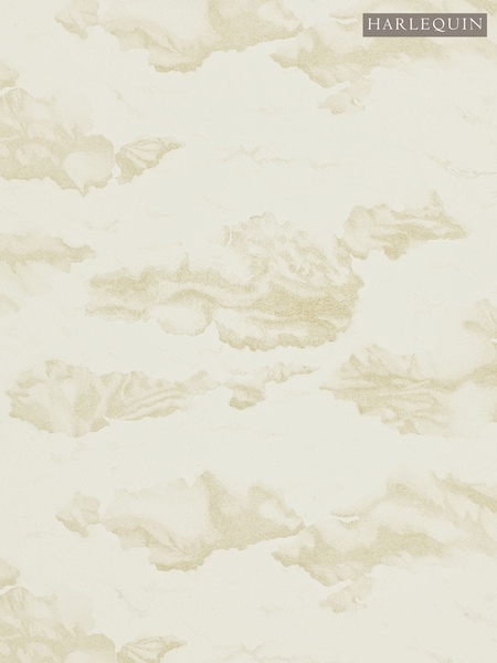 Harlequin Gold Shell Nuvola Wallpaper Sample (F16173) | £1