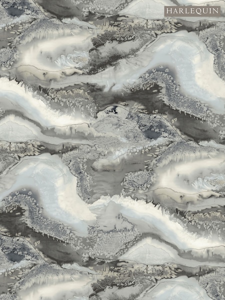 Harlequin Snowflake Reflected Wallpaper Sample (F16184) | £1