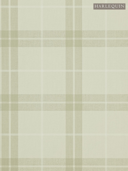 Harlequin Oatmeal Linen Inga Wallpaper Sample (F16190) | £1