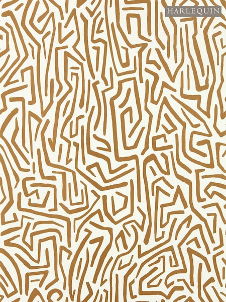 Harlequin Gold Paper Lantern Melodic Wallpaper Sample (F16233) | £1