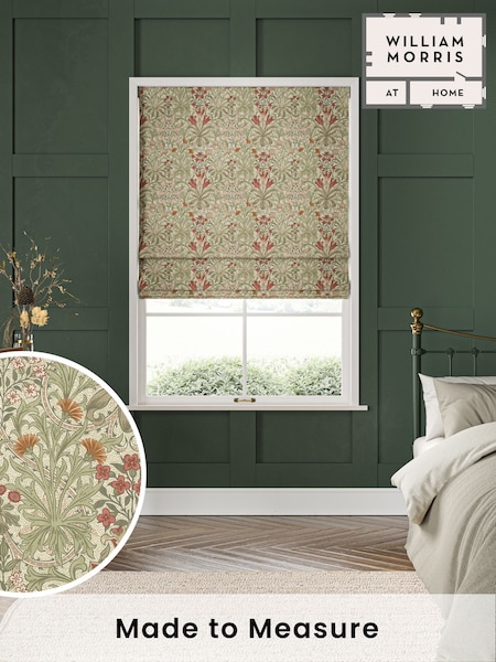 William Morris At Home Fern Green Woodland Weeds Made to Measure Roman Blind (F16246) | £99