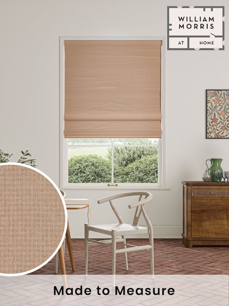 William Morris At Home Blossom Pink Reed Made to Measure Roman Blind (F16307) | £106