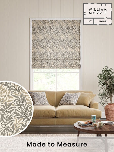 William Morris At Home Natural Willow Bough Made to Measure Roman Blind (F16310) | £99