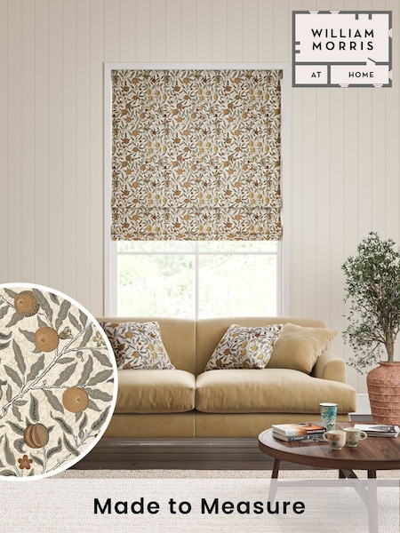 William Morris At Home Natural Fruit Made to Measure Roman Blind (F16315) | £99