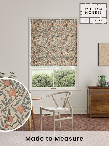 William Morris At Home Natural Clay Fruit Made to Measure Roman Blind (F16328) | £99
