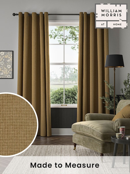 William Morris At Home Barley Natural Reed Made to Measure Curtains (F16354) | £119