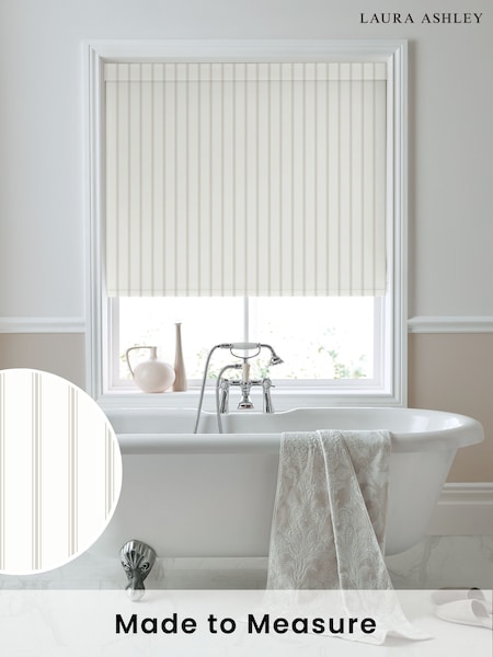 Laura Ashley Natural Farnworth Made to Measure Roller Blind (F16408) | £58