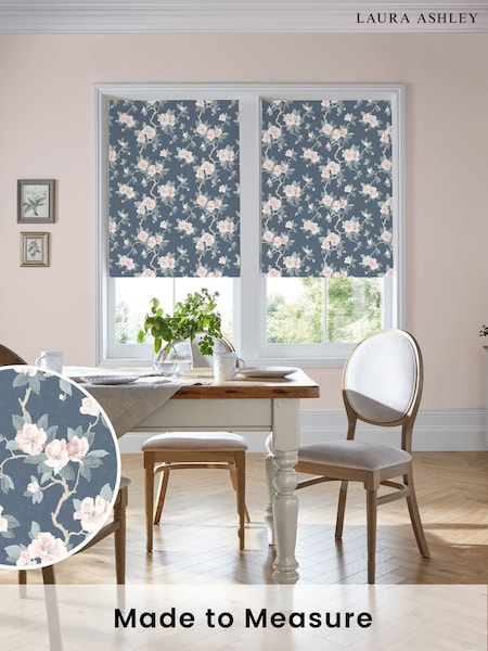 Laura Ashley Seaspray Blue Maya Made to Measure Roller Blind (F16416) | £58