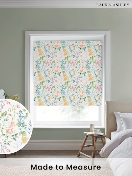 Laura Ashley Multi Elston Garden Made to Measure Roller Blind (F16425) | £58