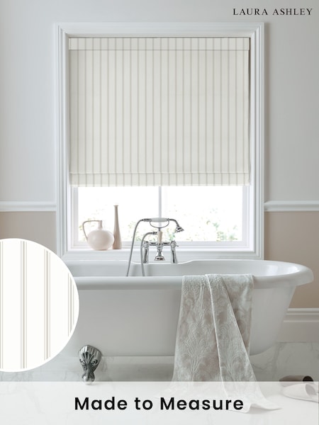 Laura Ashley Natural Farnworth Made to Measure Roman Blind (F16434) | £84
