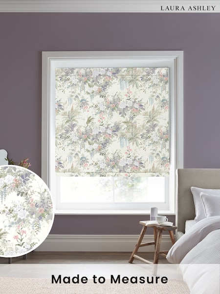 Laura Ashley Purple Linlithgow Made to Measure Roman Blind (F16444) | £84