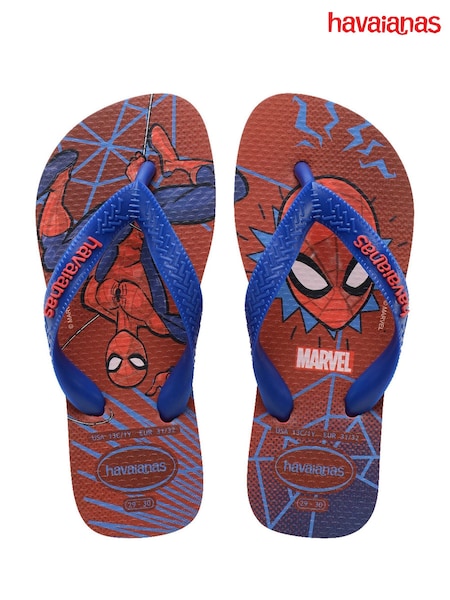 Havaianas Kids Red Top Marvel II Sandals (F16517) | £22