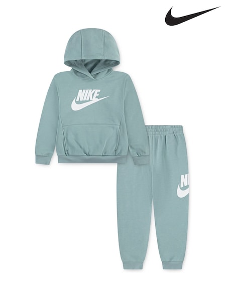 Nike Blue Little Kids Club Fleece Tracksuit Set (F16766) | £42
