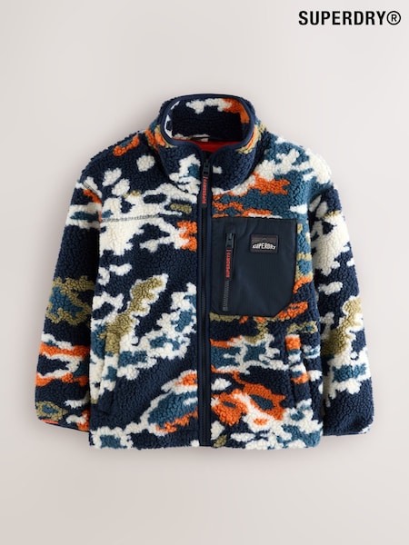 Superdry Multi Borg Zip Through Jacket (F16944) | £44 - £46