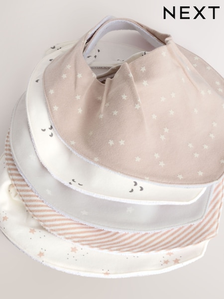 Neutral Baby Dribble Bibs 5 Pack (F17050) | £0