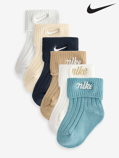 Nike Cream Infant Socks 6 Pack (F17274) | £13