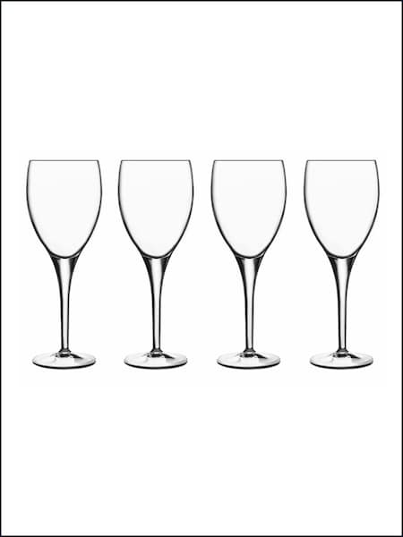 Luigi Bormioli Set of 4 Grey Large Michelangelo Masterpiece Wine Glasses (F17354) | £40