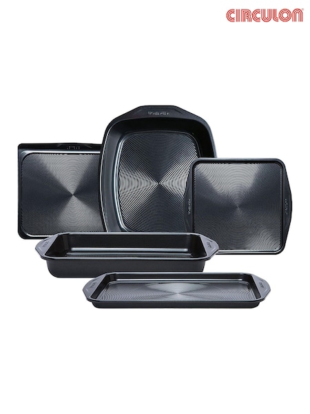 Circulon 5 Piece Grey Ultimum Bakeware Set (F17360) | £100