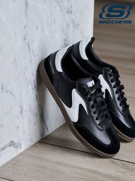 Skechers Black Ladies Hotshot Kickoff Trainers (F17708) | £54