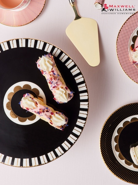 Maxwell & Williams Black Teas and C's Regency Footed Cake Stand (F17992) | £50