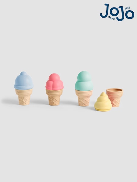 JoJo Maman Bébé Silicone Ice Cream Bath Toys (F18045) | £14