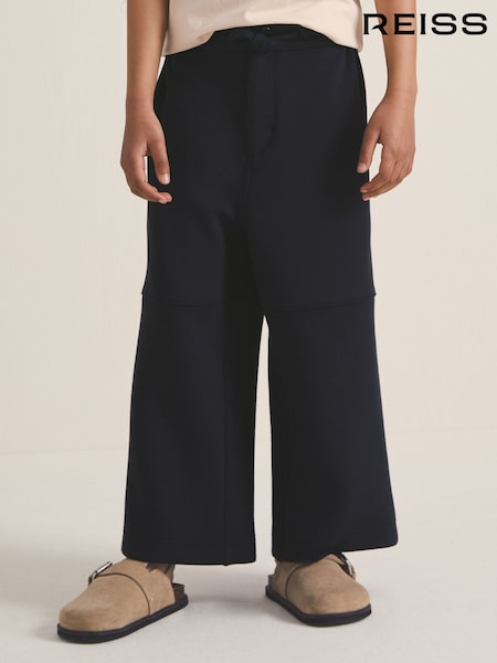 Reiss Navy Lenny 9-13 yrs Reiss | Les 100 Ciels Wide-Leg Joggers (F18246) | £55