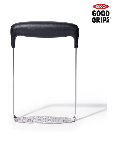 Oxo Silver Good Grips Smooth Potato Masher (F18364) | £15
