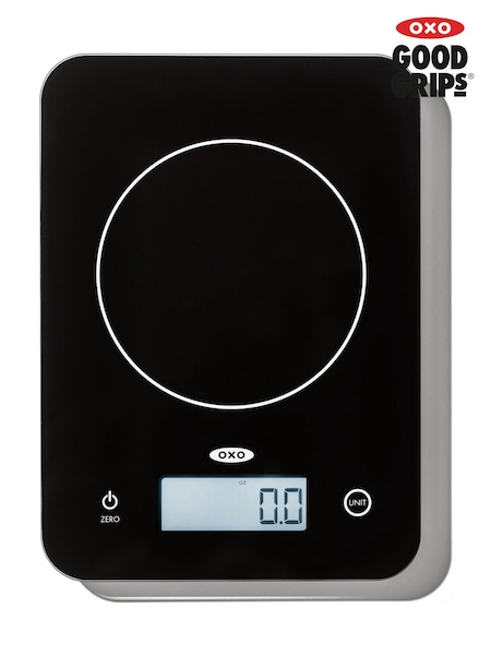 Oxo Silver 5Kg Glass Scale (F18397) | £35