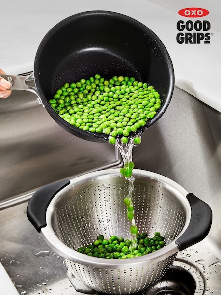 Oxo Silver Good Grips Stainless Steel Colander (F18400) | £25