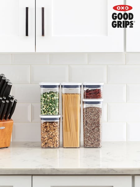 Oxo Silver Good Grips 5 Piece POP Container Set (F18404) | £55
