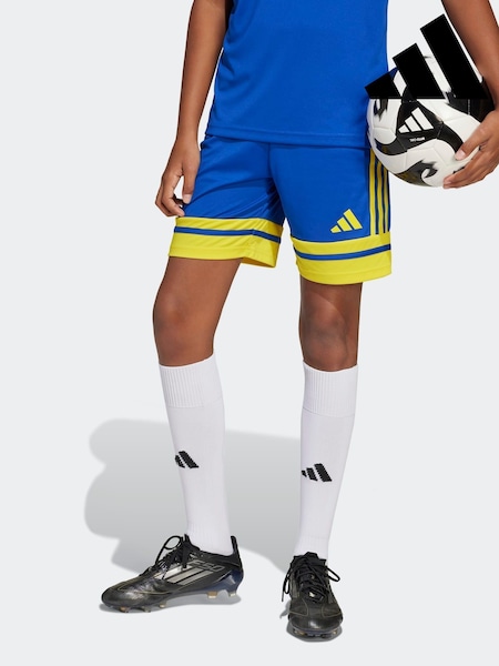 adidas Blue Squadra 25 Kids Shorts (F18435) | £13