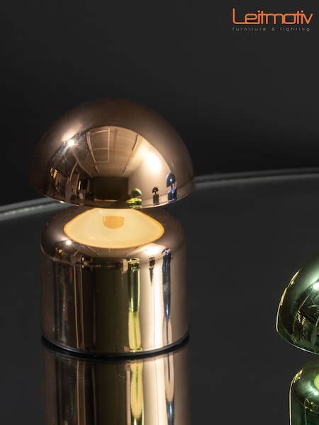 Leitmotiv Gold Impetu LED Table Lamp (F18495) | £31