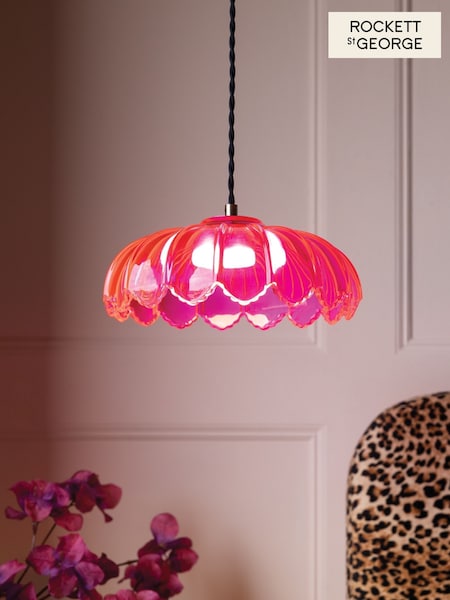Rockett St George Pink Desert Island Pendant Ceiling Light (F18740) | £110