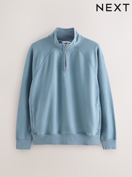 Airforce Blue Heavyweight Washed Hoodie (F18918) | £38