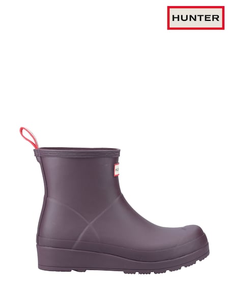 Hunter Purple Play Short Boots (F18921) | £90