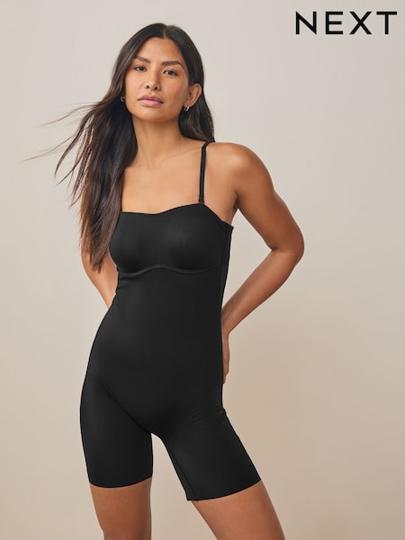 Black Bandeau Thigh Smoothing Shapewear (F19157) | £34