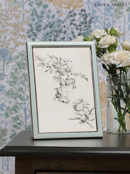 Laura Ashley Pale Blue Steynton Photo Frame (F19267) | £20