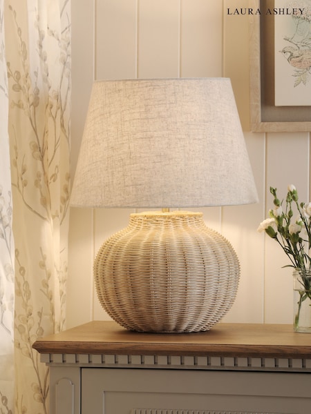Laura Ashley Natural Fernhill Table Lamp Small (F19272) | £99